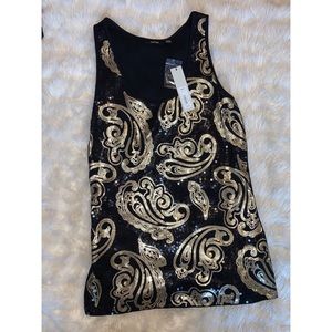 Sequin Tank Top